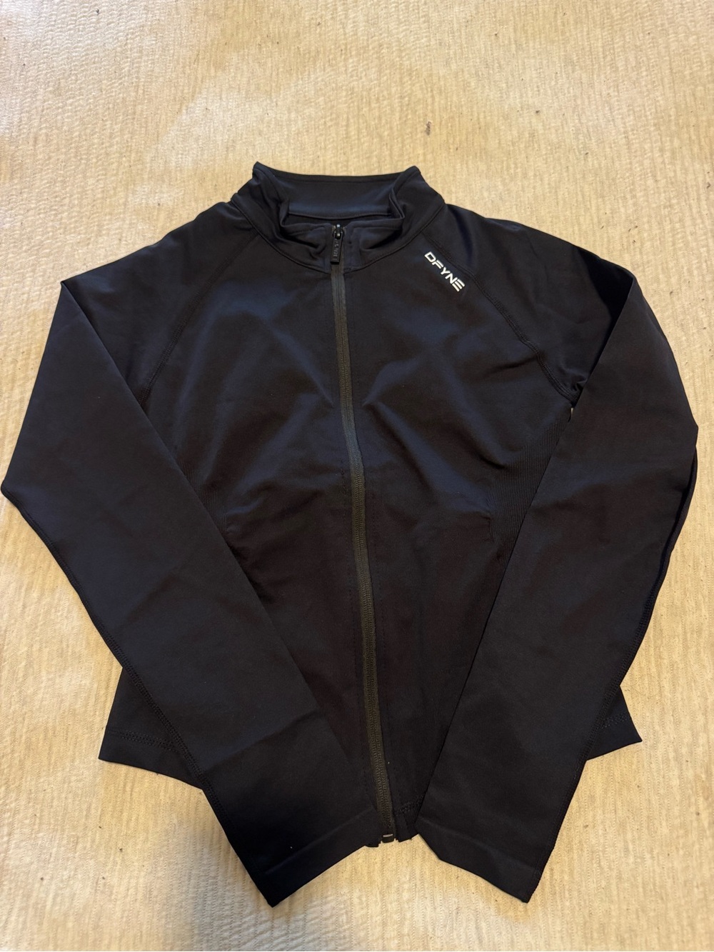 Black Full-Zip Jacket
